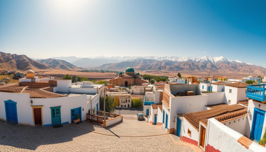 Moulay Idriss Zerhoun panoramic view Moulay Idriss Zerhoun panoramic view